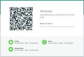 whatsapp web qr code see whatsapp