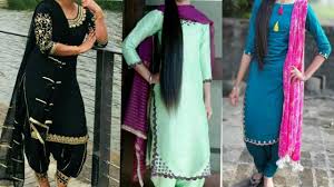 New Punjabi Simple Suit Design Ll Salwar Suit Design With