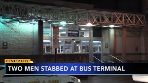 knife at greyhound bus terminal