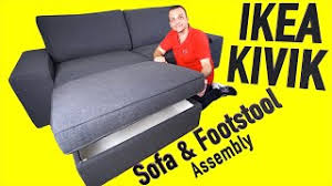 ikea kivik three seat sofa with ikea