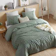 Green Comforter Bedroom