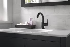matte black style for the bathroom