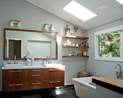 18 bathroom floating shelves designs
