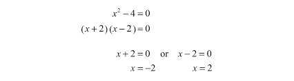 Solving Quadratic Equations And
