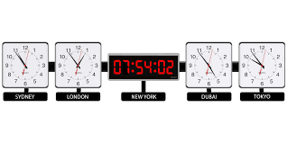 sapling time zone clock options