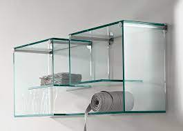 Tonelli Alfabeta Pair Of Glass Shelves