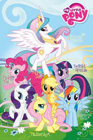 Poster My Little Pony Names Wall