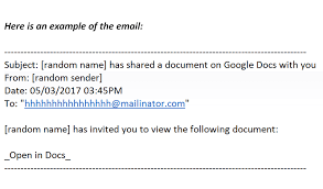 Did You Get A Weird Invitation To Edit A Google Doc Its
