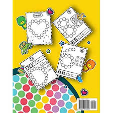 Is it a, b, or c? Buy Dot Markers Activity Book Abc 123 Numbers Shapes Included Do A Dot Page A Day Easy Guided Big Dots Gift For Kids Ages 1 3 2 4 3 5 Baby Coloring Book