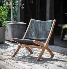 Teak Garden Lounger Chair