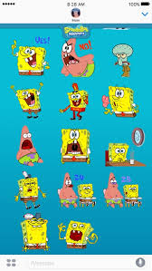 Spongebob Stickers By Nickelodeon