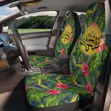 Hawaiian Print Car Seat Coverstropical