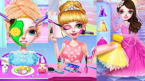 princess makeup salon tap happy