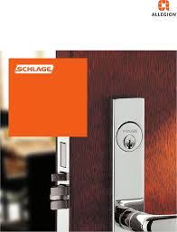 Schlage Key Systems Cylinders And Keys Catalog Systems