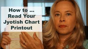 How To Read Your Jyotish Chart Printout