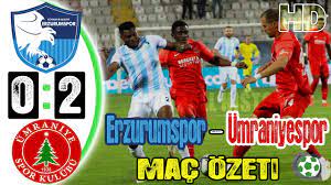 Erzurumspor 0-2 Ümraniyespor Maç Özeti - HD - 14/09/2021 - YouTube