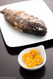 grilled tilapia with calamansi and fish