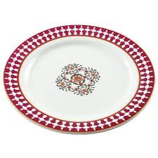 India Circus Ceramic Dinner Plate