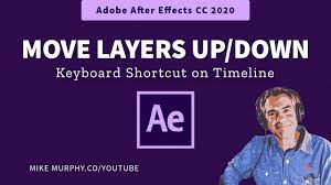 adobe after effects how to move layers