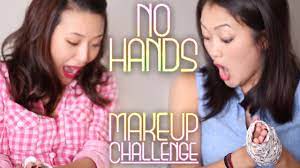 no hands makeup challenge you