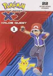 Amazon.com: Pokémon the Series: XY Kalos Quest Set 1 (DVD) : Various,  Various: Movies & TV