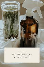wild pine diy natural cleaning spray