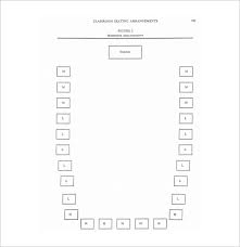 Classroom Seating Chart Template 10 Free Sample Example