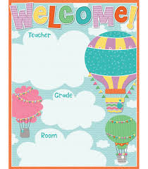 Up And Away Welcome Chart