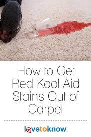 Dip a white cloth into the solution, and then dab it over the problem area. How To Get Red Kool Aid Stains Out Of Carpet Lovetoknow Kool Aid House Cleaning Tips Deep Cleaning Tips