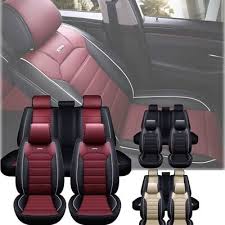 Leather Car Seat Cover Full Set