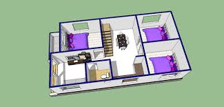 22 X 42 House Plan Design Ii 3 Bedroom