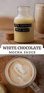 starbucks white chocolate mocha sauce