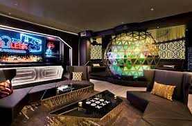 the living room at the w bars in