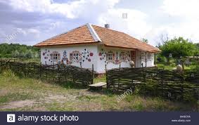 Traditional Ukrainian Village House
