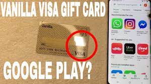 can you use vanilla visa gift card on
