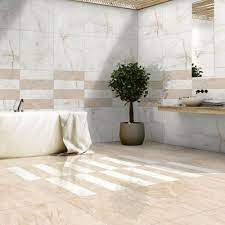 vitrified eco white glossy finish tiles