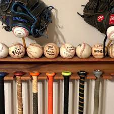 Diy Baseball Bat Display Rack