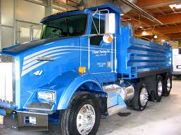 Blue Dump Truck Pacific Truck Colors