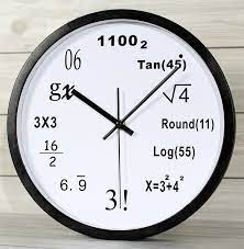 Let S Do Mathematics With Clocks