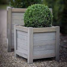 wooden planter boxes diy