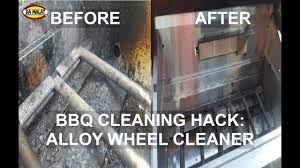 alloy wheel cleaner bbq cleaning hack