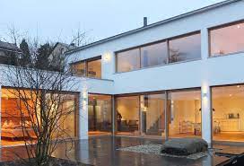 Wohnbau mit dem ergebnis der atriumhäuser. Atriumhaus Furth Bayerische Architektenkammer