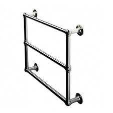 Chrome Heated Towel Rail 690mm