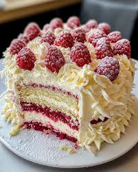 Snowy White Chocolate Raspberry Charlotte Dream Recipe Ingredients: 27 thin savoiardi biscuits 2 x 180g blocks white chocolate, finely chopped 600ml thickened cream