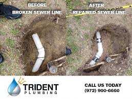The trident is a weapon that was added in minecraft 1.13. Sewage Line Repair And Replacement Trident Plumbing Licensed Insured Local Frisco Plumbers 972 900 6660