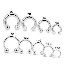 large gauges steel horseshoe septum