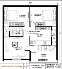 30 by 30 house plan with car parking