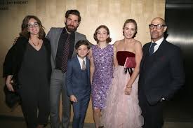 At a family reach event to help families fighting pediatric cancer in nyc in 2015. Rachel Paige On Twitter Let Us Not Forget That The Extended Tucci Family Includes Emily Blunt And John Krasinski Because Stanley Tucci Is Married To Felicity Blunt After Meeting Her At John