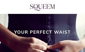 Squeem Perfectly Curvy Womens Firm Control Strapless Waist Cincher