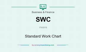 Swc Standard Work Chart In Business Finance By